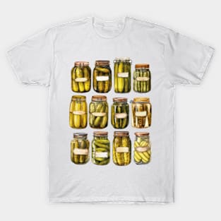 Twelve Pickles Jars T-Shirt